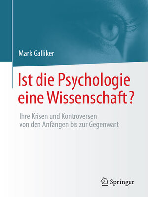cover image of Ist die Psychologie eine Wissenschaft?